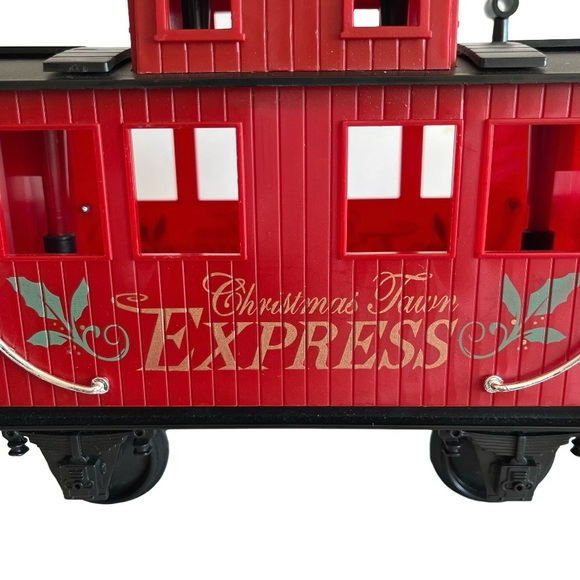 Rudolph Red Nosed Railway Christmas Town Express Train Cars G Gauge - Picture 15 of 16